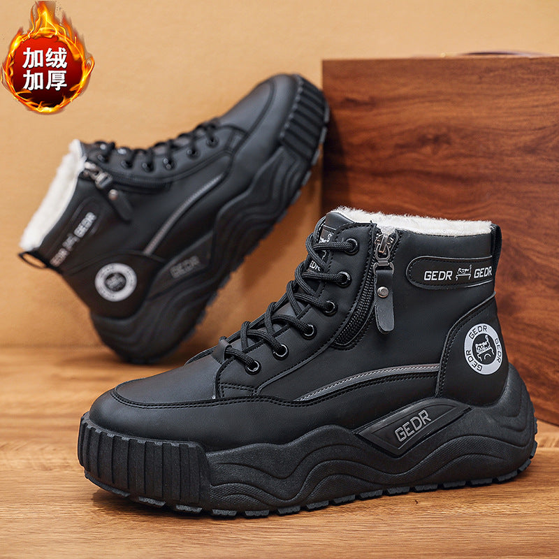 Damen Gefütterte Winterstiefel mit rutschfester Sohle und praktischem Reißverschluss R&B