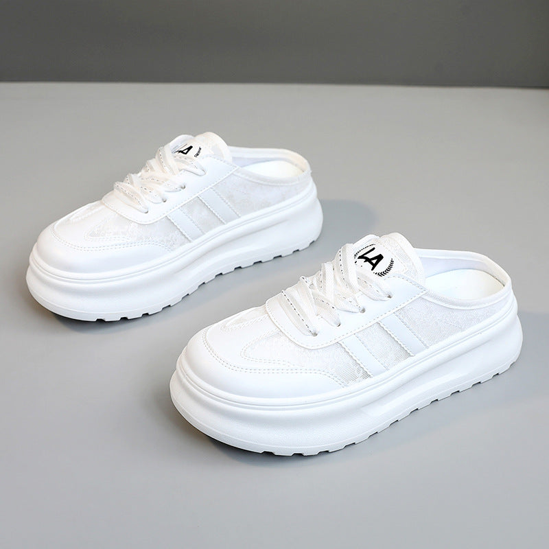 Damen bequeme Freizeitschuhe mit großzügigem Fersenbereich und modischem Design R&B