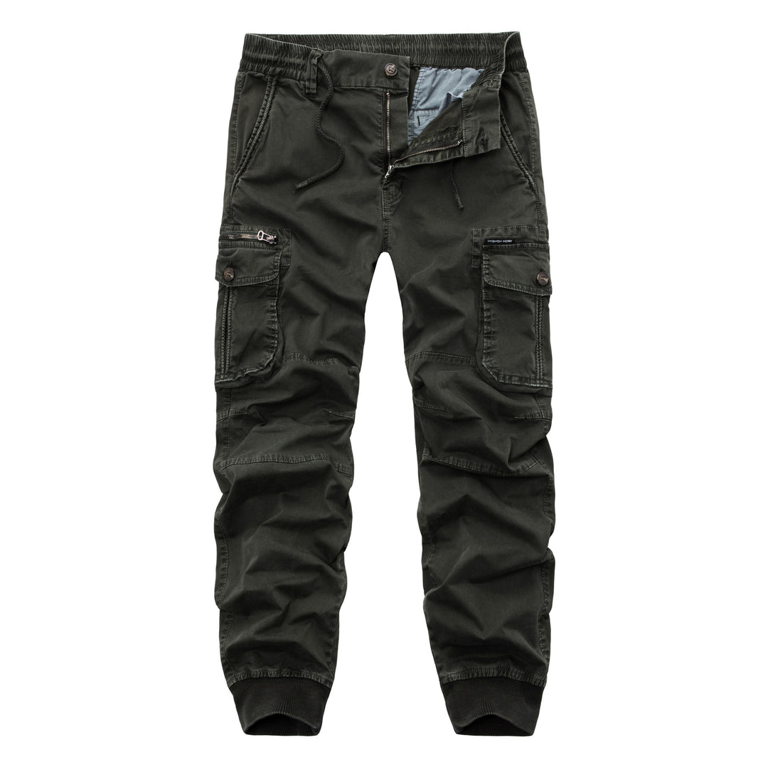 Herren Cargohose mit mehreren praktischen Taschen und elastischem Bund R&B