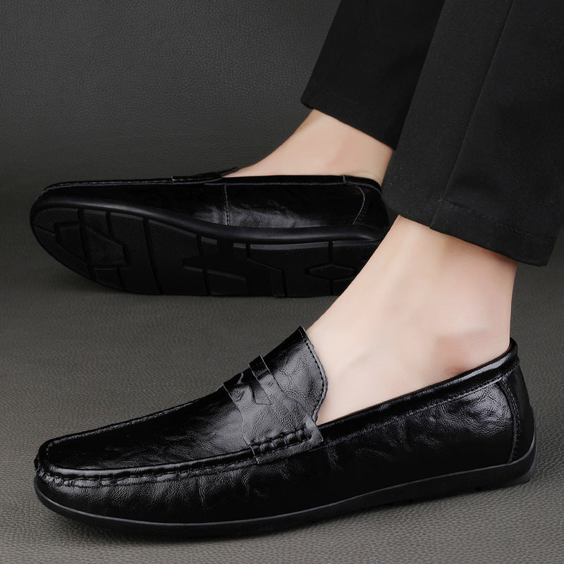 Herren Elegante und strapazierfähige Mokassins mit hochwertiger Oberflächenstruktur R&B