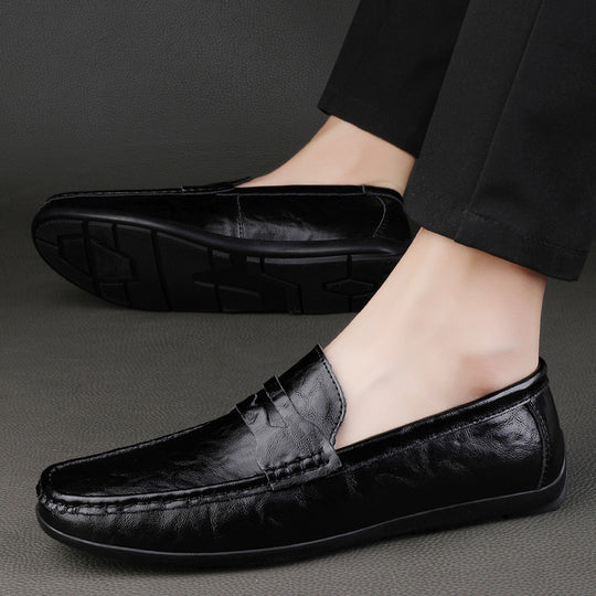 Herren Elegante und strapazierfähige Mokassins mit hochwertiger Oberflächenstruktur R&B