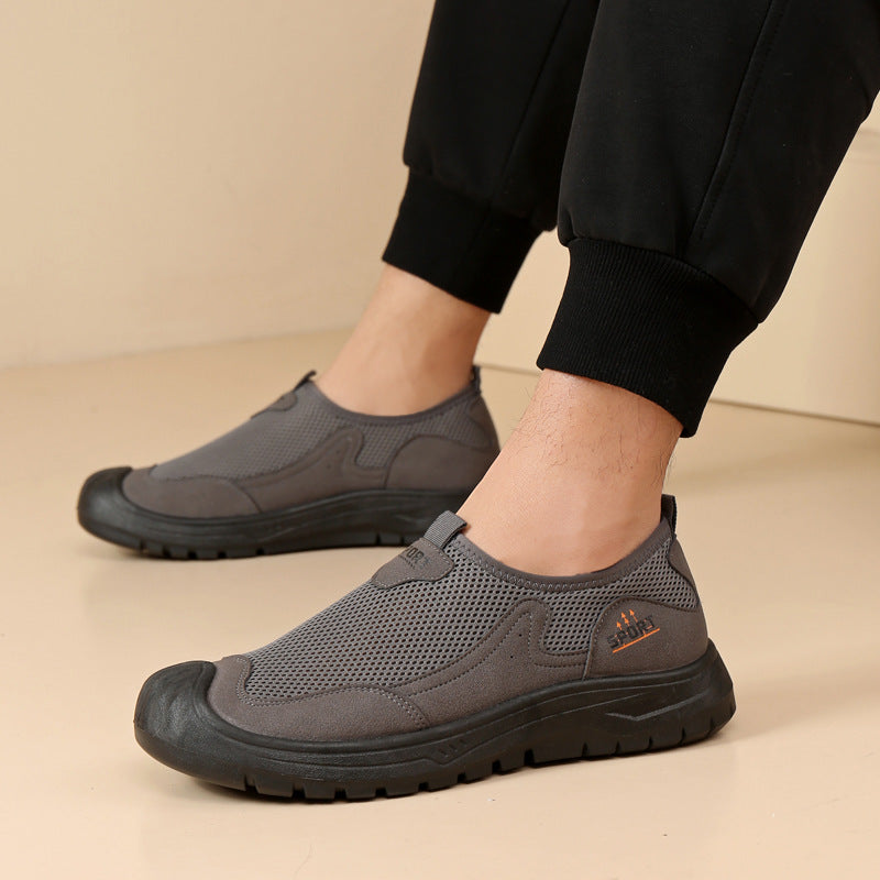 Damen Sportliche Freizeitschuhe mit atmungsaktivem Netzdesign und rutschfester Sohle R&B