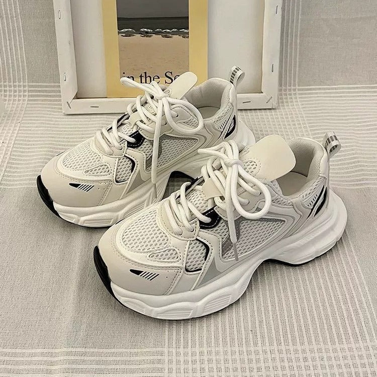Damen Sportliche Lauf- und Freizeitschuhe mit dämpfendem Sohlenprofil R&B