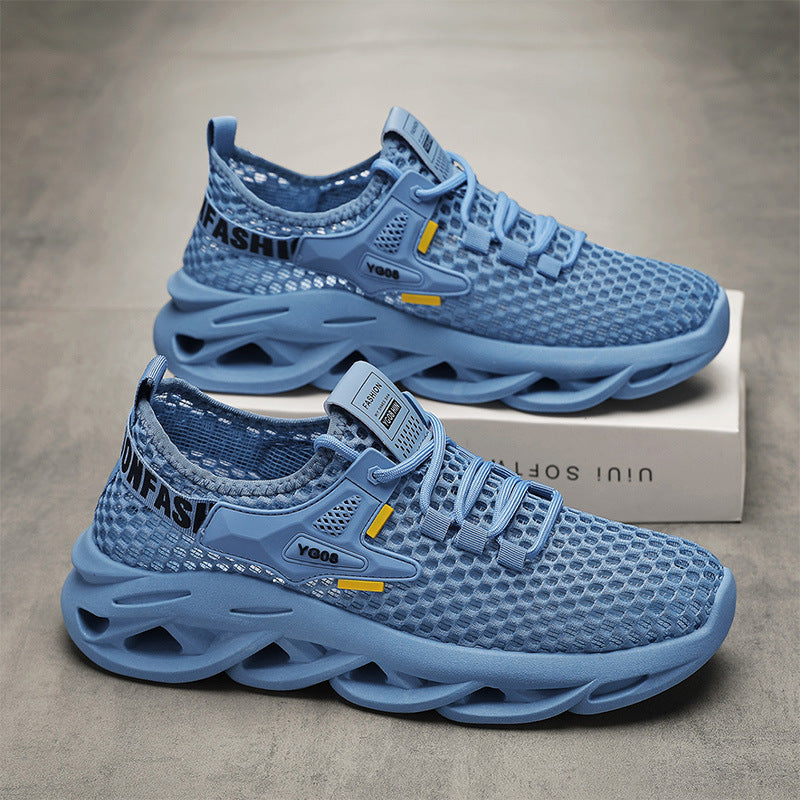 Damen Leichte und atmungsaktive Lauf-Sneaker mit innovativem Sohlen-Design R&B