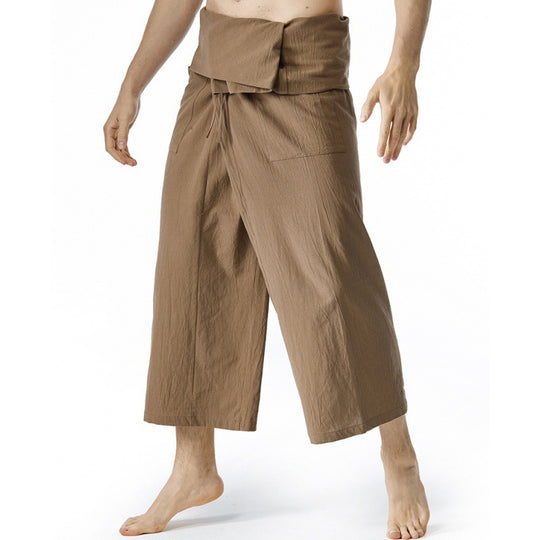 Herren lässige Wickelhosen im modernen Design R&B