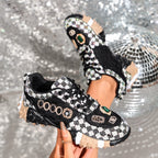 Damen Elegante Strass-Sneaker R&B