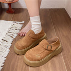 Damen bequeme Clogs mit modischer Schnalle R&B