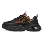 Damen Sportliche Chunky Sneakers mit atmungsaktivem Mesh-Obermaterial und gepolsterter Sohle R&B