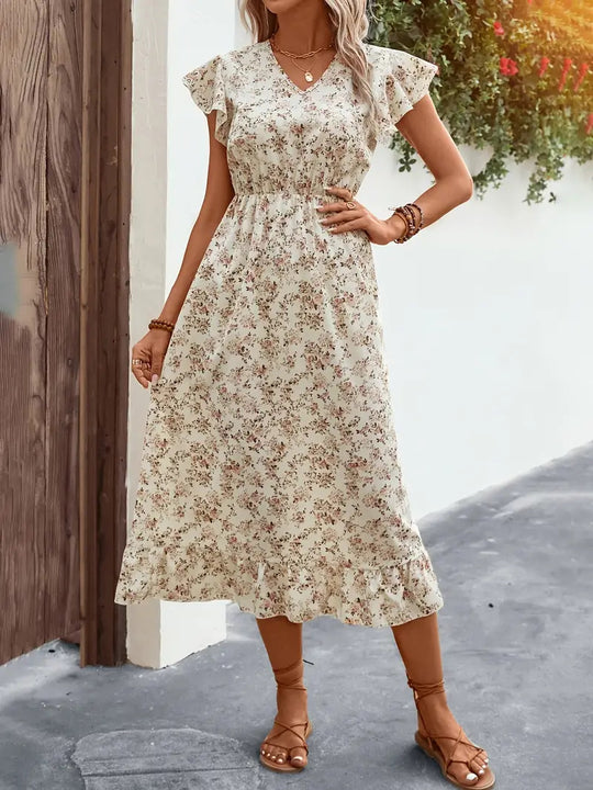 R&B | Lässiges schlankes Kleid