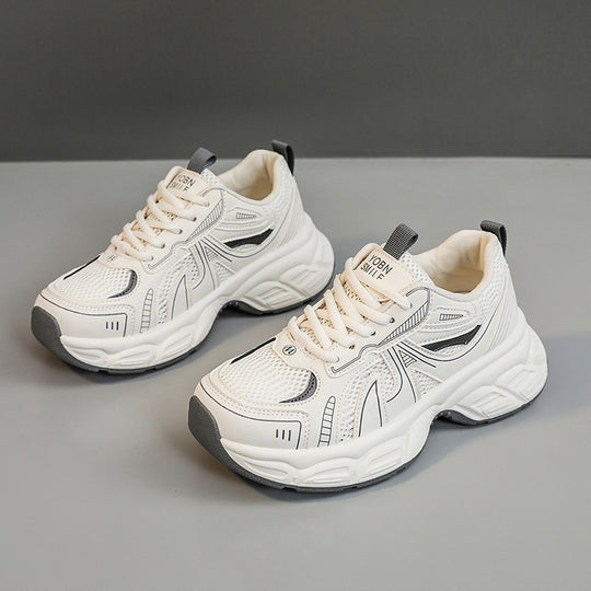Damen trendige Sneakers mit sportlichem Design und atmungsaktiven Eigenschaften R&B