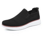 Damen Bequeme Slip-On Sneakers mit atmungsaktivem Obermaterial und flexiblem Fußbett R&B