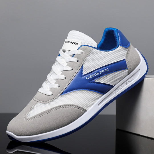 Damen Sportliche Sneakers mit atmungsaktiven Mesh-Einsätzen und dämpfender Sohle R&B