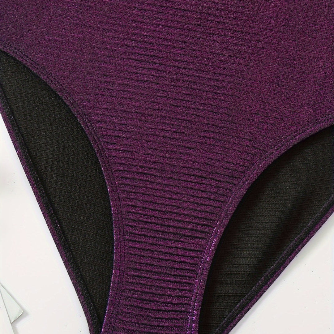 Damen Glamouröser Badeanzug mit frechem Rückenausschnitt R&B