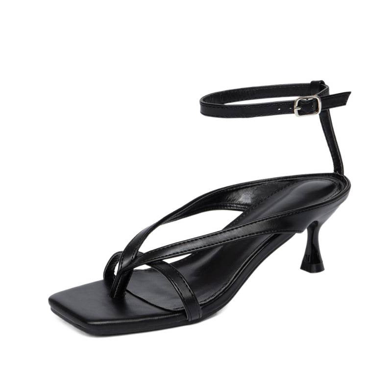 Damen Glamouröse Riemchen-Sandalen mit Absatz R&B