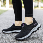 Damen Komfortable Slip-On Laufschuhe mit atmungsaktivem Obermaterial R&B
