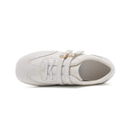 Damen modische Sneakers mit doppeltem Riemchenverschluss R&B