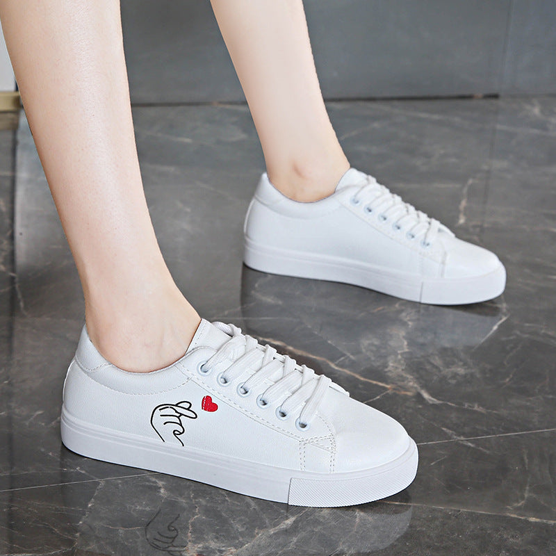 Damen Sneakers mit elegantem Logo und bequemer Sohle R&B