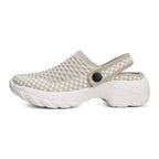Damen Bequeme und atmungsaktive Clogs R&B