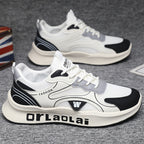 Damen Modische Lifestyle Sneakers mit rutschfester Sohle und atmungsaktiver Obermaterialstruktur R&B