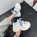 Damen Chunky Sneakers mit atmungsaktivem Obermaterial und rutschfester Sohle R&B