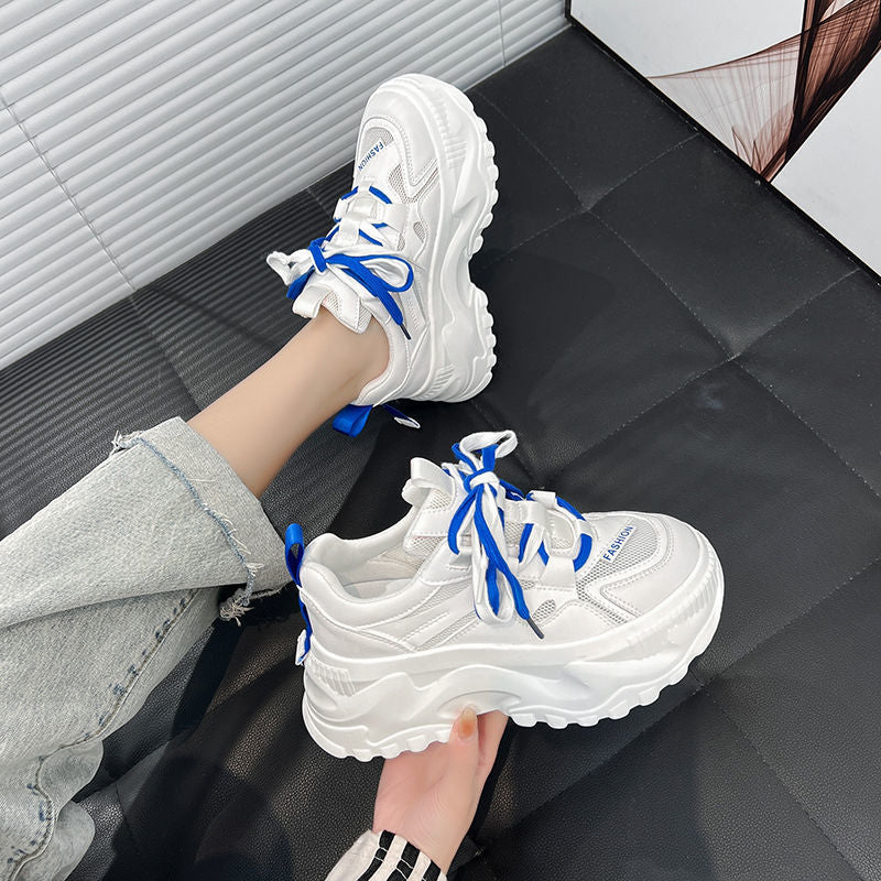 Damen Chunky Sneakers mit atmungsaktivem Obermaterial und rutschfester Sohle R&B