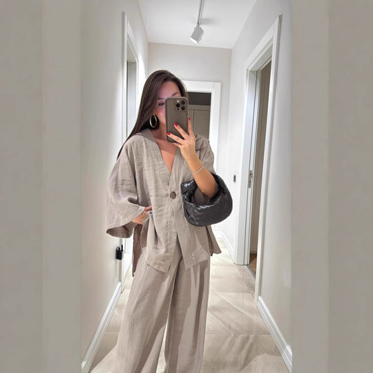 Damen lässige und zeitlose Überwurfjacke R&B