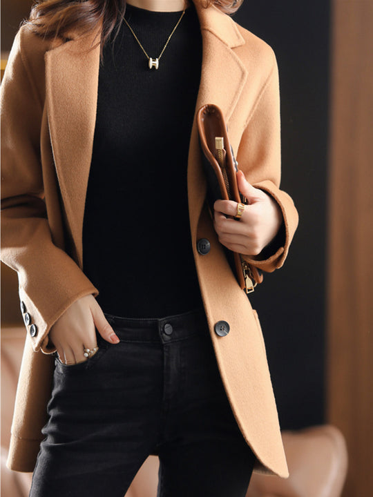 Damen eleganter Blazer im minimalistischen Stil R&B