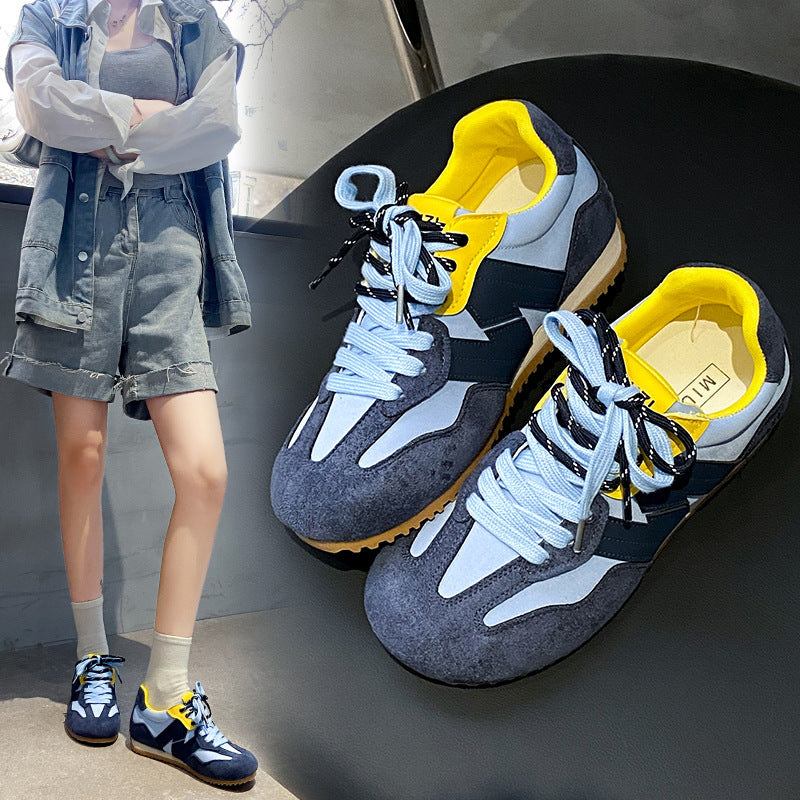 Damen Sportliche Sneakers mit atmungsaktiver Obermaterialstruktur und dämpfendem Sohlenprofil R&B
