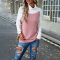 R&B | Elegante Strickjacke mit Hohem Kragen Acryl Bequem, Warm