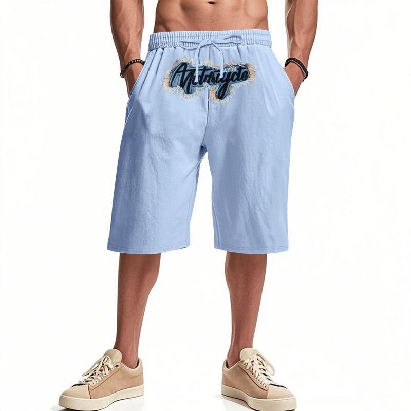 Herren lässige Komfort-Shorts mit verstellbarem Kordelzug und praktischen Seitentaschen R&B