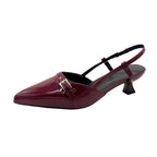 Damen Elegante Slingback-Pumps mit modischem Finishing R&B