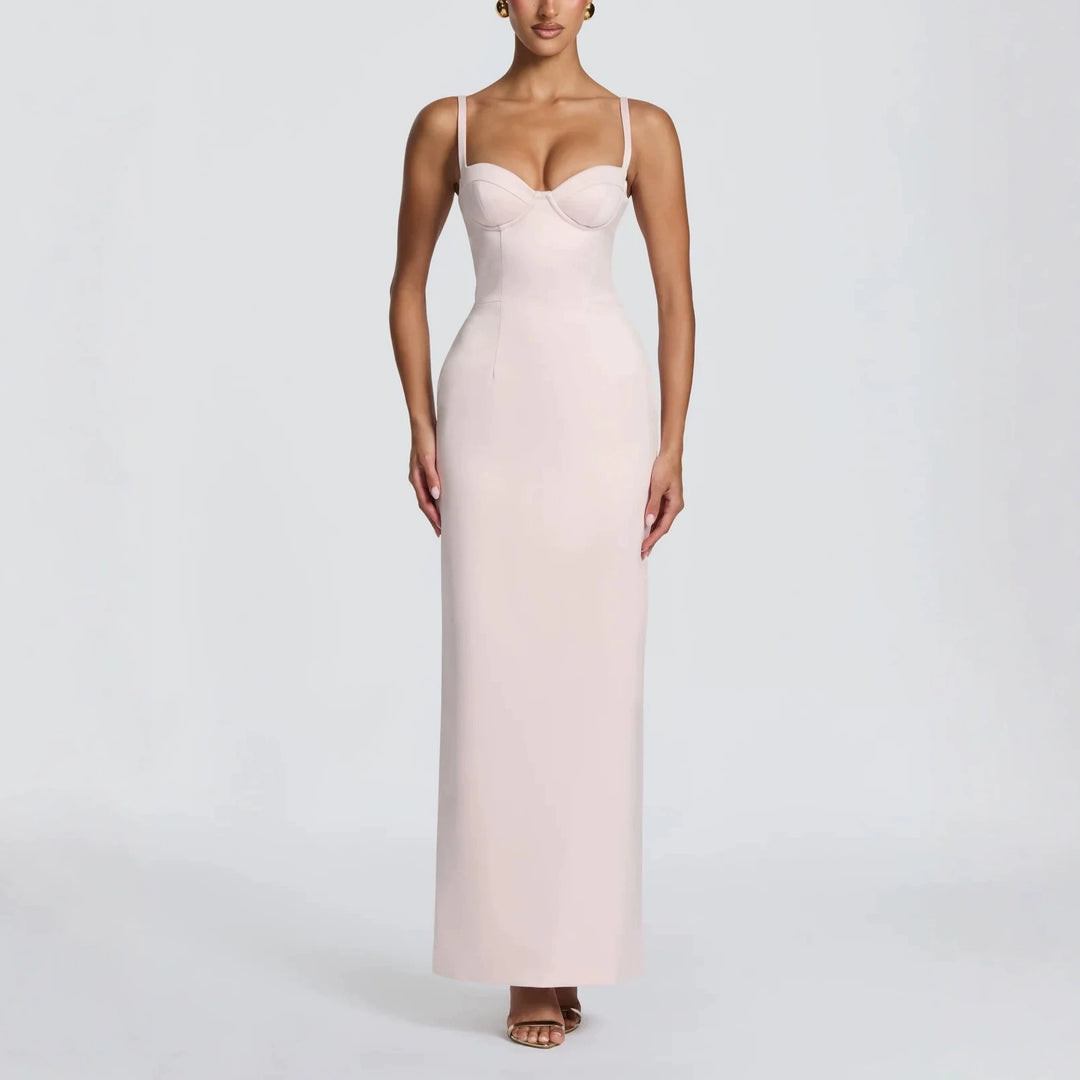 Damen Elegantes Ballkleid mit figurformendem Design R&B
