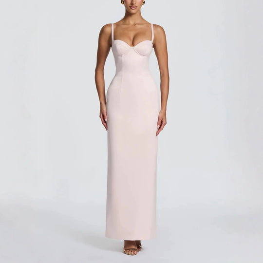 Damen Elegantes Ballkleid mit figurformendem Design R&B