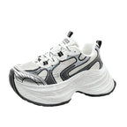 Damen Chunky Sneakers mit dämpfender Laufsohle und modischem Design R&B
