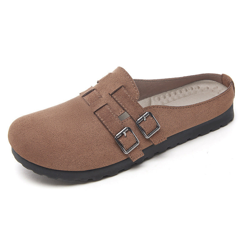 Damen Komfortable Clogs mit verstellbarem Riemen und weicher Innenausstattung R&B