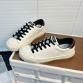Damen Sneakers mit atmungsaktiver Lederoberfläche und rutschfester Gummisohle R&B