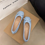Damen Ballerinas mit süßem Schleifen-Design und komfortabler Sohle EB