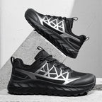 Herren Outdoor-Hiking-Sneaker mit rutschfester Profilsohle und atmungsaktivem Obermaterial