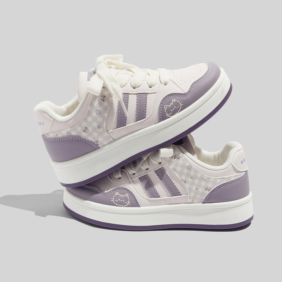 Damen Sneakers im verspielten Design mit tierischen Applikationen und bequemer Dämpfung R&B