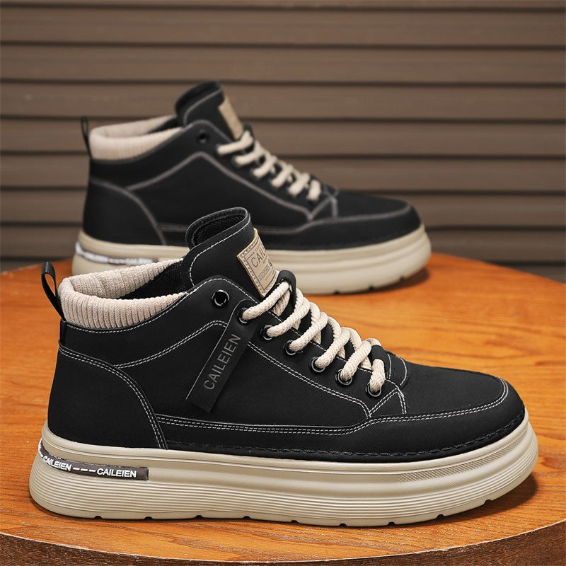 Damen Hohe Sneakers mit weichem Innenfutter und rutschfester Sohle