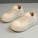 Damen modische Sneakers mit warmem Innenfutter und komfortabler Dämpfung R&B