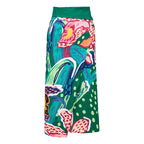 Damen Badeanzug Set mit farbenfrohem Muster R&B