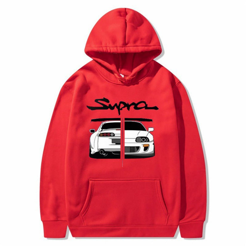 Damen Kapuzenpullover mit einzigartigem Design und bequemen Kängurutaschen R&B