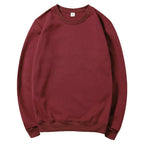 Damen Sweatshirt aus weichem Baumwollmaterial mit Rundhalsausschnitt