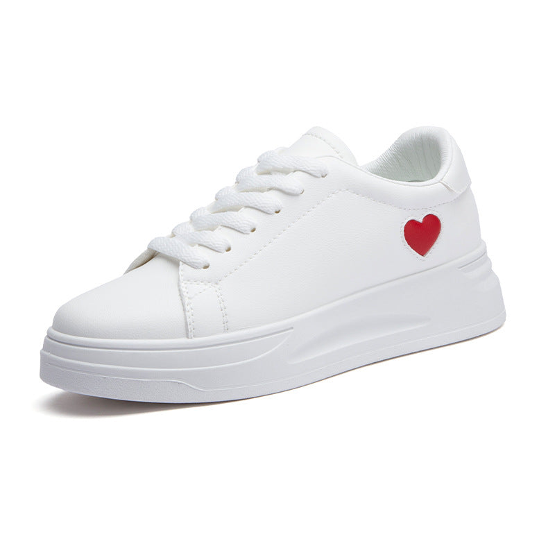 Damen Sneakers mit herzförmigem Akzent und bequemer Laufsohle R&B