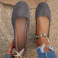 Damen Ballerinas aus weichem Wildleder R&B