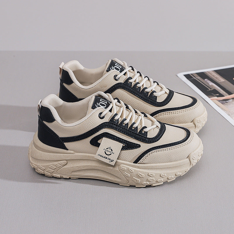 Damen Sportliche Chunky Sneakers mit atmungsaktivem Obermaterial und dämpfender Sohle R&B