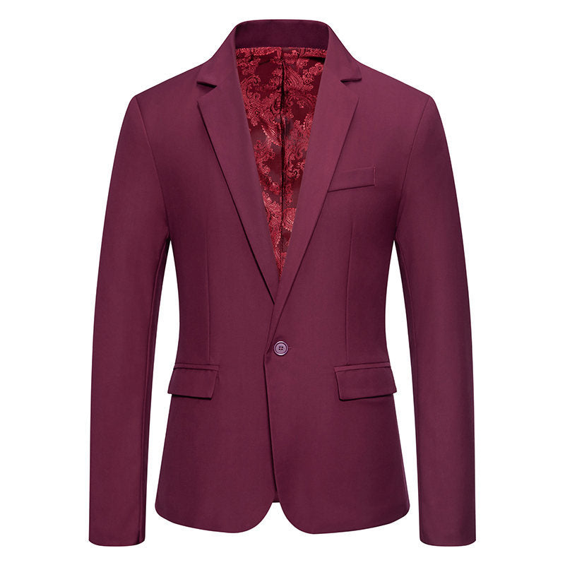 Herren eleganter Hochzeits-Blazer mit feinem Schnitt und hochwertiger Verarbeitung R&B