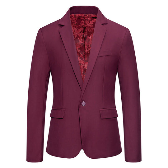Herren eleganter Hochzeits-Blazer mit feinem Schnitt und hochwertiger Verarbeitung R&B