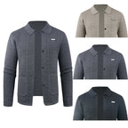 Herren modische Strickjacke mit einzigartigem Muster R&B